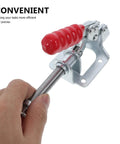 4 Pack Push Pull Action Toggle Clamps Heavy Duty Quick Release Horizontal Workholding Fixtures Zinc Plated Steel