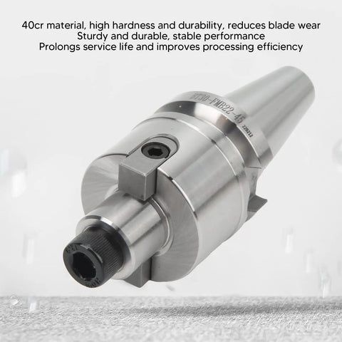 Close-up of Face Mill Cutter Holder For CNC Lathe 40Cr Alloy Steel Tool Holder With Storage Box Tough As Nails High Hardness And Heat Resistant