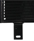 Heavy Duty Transmission Oil Cooler Perfect For Hyundai Tucson 2005-2009 Featuring 2.0L And 2.7L Engines With bracket mount, black metal fins