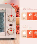 Rock Solid Five Layer Electric Food Dehydrator control panel showing temperature and timer settings for precise drying.
