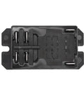 Bottom view of Heavy Duty Power Relay 120VAC 30A DPST-NO 6-Pin General Purpose Pack of 2 for Industrial Control and Auto Electronics 10459304