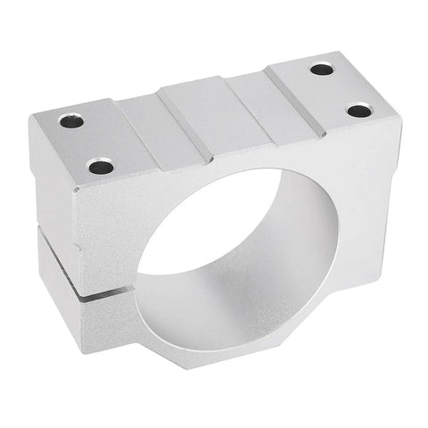 65mm Aluminum Spindle Clamp Motor Mount For CNC Router Durable Aluminum Alloy Motor Holder With Easy Install Includes 4 Screws
