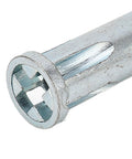 Pro Grade 40Cr Steel Wire Stripper And Terminal Twist Fixture Compatible With Power Drills to Knock Out Wiring Prep quick coupling end close-up.