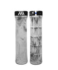Berm Grips White Camo Dope Locking System 135mm MTB Grips With Tapered Diameter 33.9mm To 29.5mm Lightweight 100g Comfortable Grip