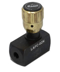 Hydraulic Flow Control Valve With Free Reverse Flow For Smooth Precise Adjustments One Eighth Inch NPT Ports 5000 PSI Rating