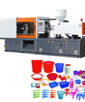 Top Shelf Automatic Hydraulic Injection Molding Machine For Folding Plastic Chairs And Home Accessories Multi Material Build No Sweat Operation Pro Grade Factory Rig With Custom Specs showcasing various colorful plastic products.