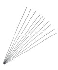Beefy Carbon Fiber Rods 1.64 ft Long 0.08 in Diameter, 10 Pack Black Round Bar For Model Aircraft And Fixed Wing DIY Prototyping