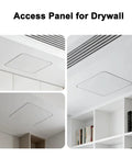 Slick Build Invisible Access Panel For Drywall Ceilings Featuring Rugged Aluminum Frame, installed in modern ceiling.