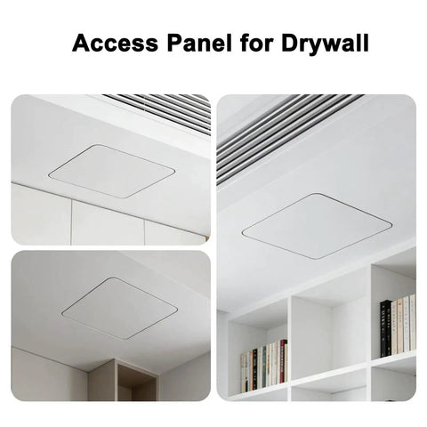 Slick Build Invisible Access Panel For Drywall Ceilings Featuring Rugged Aluminum Frame, installed in modern ceiling.