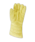 Heat Resistant Kevlar Outer Shell Gloves With Cotton Lining And Terrycloth Finish, 700 Degrees Cut Resistant Heavy-Duty Work Gloves, X Large, Yellow