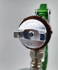 Professional Grade Built Tough Bottom Feed Paint Spray Gun With One Liter Cup And 1.7 Mm Nozzle close-up of nozzle detailing.