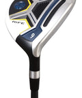 Offset 9 Wood Golf Club For Right Hand Senior Flex With Mens Senior Size Black Pro Velvet Grips 42 Inch Length 27 Degree Loft