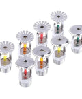 Heavy Duty Professional Fire Sprinkler Head With 57 To 93 Degree Coverage For Ultimate Industrial Safety And Hella Reliable Flame Suppression System Parts, multiple thermal response heads.