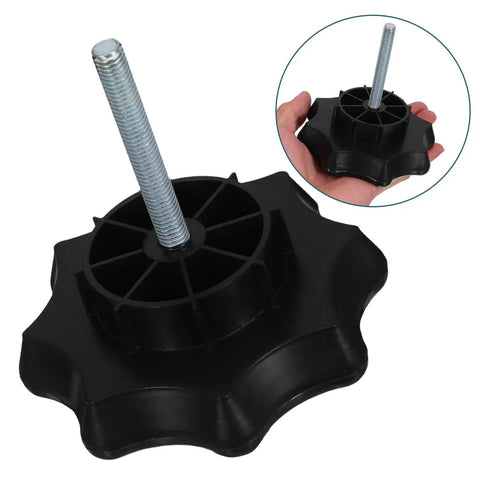 Spare Tire Clamp Bolt And Fastening Screw For Grab And Go Car Use, Fits Compact Sedans And Hatchbacks, shown in detail