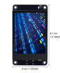 Esp32 S3 Touchscreen Module 2 Point 8 Inch Ip Lcd Display Featuring Wifi Bluetooth Capability Capacitive Panel For Arduino Iot Enthusiasts Plug And Play Rig No Sweat Setup with colorful digital interface