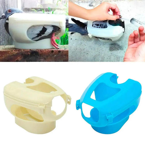 Racing Pigeon Holder With Thickened Carrier Support and Easy Mounting Bracket in use