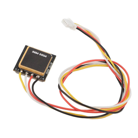 Compact M100 GPS Module With Ceramic Antenna For 2 To 7 Inch RC FPV Drones 3 Mode Positioning PCB Design Power And PPS Indicator Lights 3.3V To 5V DC Input module, wires, connector