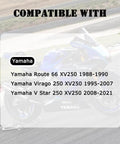 Fuel Valve Petcock Shut Off Gas Tank Switch compatibility chart for Yamaha XV250 models