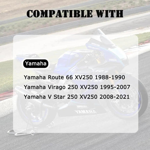 Fuel Valve Petcock Shut Off Gas Tank Switch compatibility chart for Yamaha XV250 models