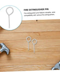 Fire Extinguisher Pull Pins Kit 20 Replacement Safety Lock Pins For Multiple Models Durable No Fuss Easy To Use Emergency Ready
