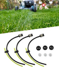 Top Tier Heavy Duty Fuel Line Kit Totally Fits Your Brush Cutter For Reliable Power And Smooth Sipping Of Gas No Leaks Or Glitches Ever. black and yellow fuel hoses with filters and seals