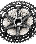 XTR CS-M9101 12-Speed Cassette 10-51T Black Silver Built For Mountain Bikes Tough Steel Cogs Lightweight Aluminum Carrier