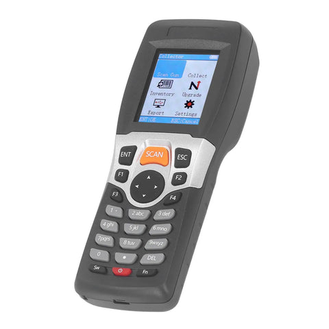 Wireless Barcode Scanner With 2.2 Inch Color TFT Screen For Quick Warehouse Inventory Tracking 1D Barcodes Portable USB Data