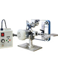 Powerful Vertical And Horizontal Belt Sander Machine For High Speed Metal Grinding Polishing with compact design and motor.