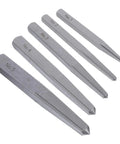 Heavy Duty High Carbon Steel Screw Extractor Set with 5 Versatile Sizes for Effortless Bolt Removal and Damaged Fastener Repair Perfect For Car Repair And Home Improvement Projects Anyone Needs, No.1-No.5