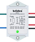Heavy Duty DPST Relay Module 8A 24V AC DC Control, 1NO 1NC, Double Pole Single Throw with diagram and cables