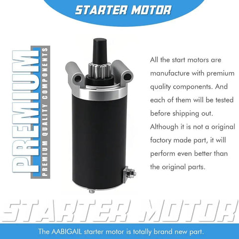 Starter Motor Replacement For Courage Engines 20HP 23HP 25HP 27HP With OEM Parts 1999-1140051 3209801, vertical view
