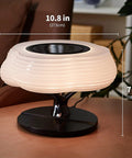 Bedside Lamp With Wireless Charger And Bluetooth Speaker For Bedroom RGB Dimmable Nightstand Light With Qi Charging Pad