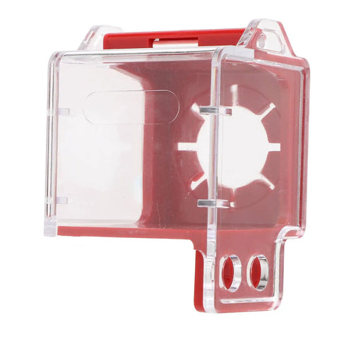 Emergency Stop Button Lockout Cover For Push Button Switches No Nonsense Guard Made From Polycarbonate Engineering Plastic Durable Shield To Prevent Accidental Operation Compatible With Various Switches In Industrial Settings