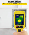 Pro Grade Thermal Imaging Camera 60x60 Infrared Resolution 3600 Pixels With 2.8 Inch Color Display detecting electrical issue