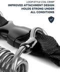 Heavy Duty Fish Stringer Clip With Stainless Construction And 36 Inch Steel Core Lanyard 360 Degree Swivel Quick Release Buckle detail