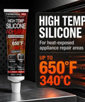 Kick Bigger Gaps With This High Temp Rtv Silicone Sealant Perfect For Oven Panel And Appliance Repair That Handles Extreme Heat Like A Boss. Tube of high temp silicone adhesive, 100ml for appliance repair.