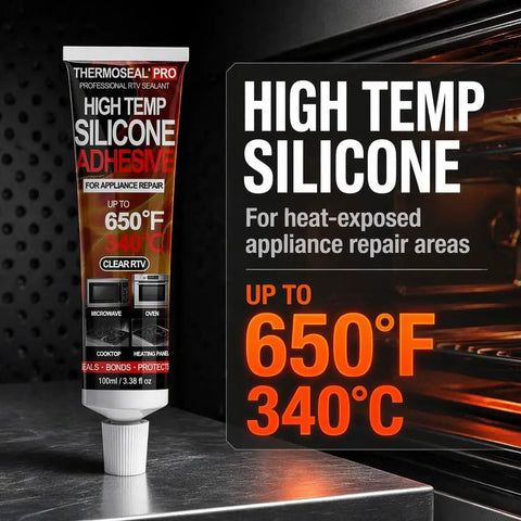 Kick Bigger Gaps With This High Temp Rtv Silicone Sealant Perfect For Oven Panel And Appliance Repair That Handles Extreme Heat Like A Boss. Tube of high temp silicone adhesive, 100ml for appliance repair.