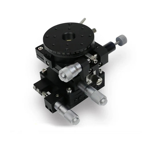 Motorized Rotary Positioning Stage With Fine Adjustment Frame For Optical Tables Go To High Precision Rotary Platform XZRG60 L
