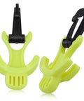 Scuba Octo Plug Regulator Retainer Mouthpiece Holder With Black Clip 2 Pack For Quick Release During Dives Clip On Octopus Holder