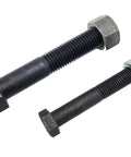 Heavy Duty 10K Trailer Spring Eye Bolt Kit With Lock Nuts for RV Camper Parts Equalizers Suspension Systems Replacement Hardware 13-140-03 7-264 7-169 showing two differing size bolts
