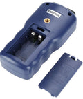 Back view of High Precision Solar Radiation Meter with battery compartment open, field or lab use, waterproof, for quick readings