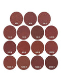 Awesome 2 Inch Round Sanding Discs Hook And Loop Sandpaper Abrasive Sheets 60 To 2000 Grit displayed in a grid format.