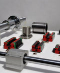 Slick Metal Linear Motion Guide Slider Featuring Badass CGH25CA Carriage Block Rails With High Precision Bearings for 3D printers and CNC