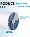 Outdoor Waterproof TPO Butyl Tape 3.94 Inch by 16.4 Feet by 1.6 mm roll showing thickness and usage details