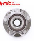 Front view of Front Wheel Bearing Hub Assembly Fits Scion Tc 2011 To 2014 And Toyota RAV4 2006 To 2017 5 Lug Front Left Or Right