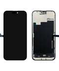 Front and back view of IPhone 15 Pro Max 6.7 Inch Screen Replacement Kit With 3D Touch Digitizer Assembly, DIY Tool Set