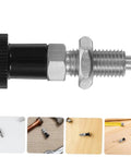 Built Tough Stainless Steel Reset Spring Plunger Featuring Self Locking Control Knob And Rapid Return Indexing Pin designed for heavy machinery tooling.
