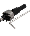 18.2mm Hole Saw Set Pro Grade With 66mm Length And HSS Material Includes Spring Loaded Twist Drill Bits And 4 Hole Saws Plus 4 Hex Wrenches For Precise 13mm Cutting Depth In Wood Metal Plastic
