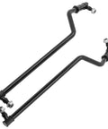 Beefed Up Heavy Duty Left And Right Drag Link Kit For Lawn Tractors, Replacement Upgrade For 92H 102 105 107H 107S 115 125 135 145 155C 190C And D Series Tractors, black steel 2-piece steering linkage