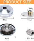30 Series Torque Converter Kit components showing sizes and 3/4" bore for Go Karts and Mini Bikes, Three Quarter Inch Bore Clutch Driver Pulley.